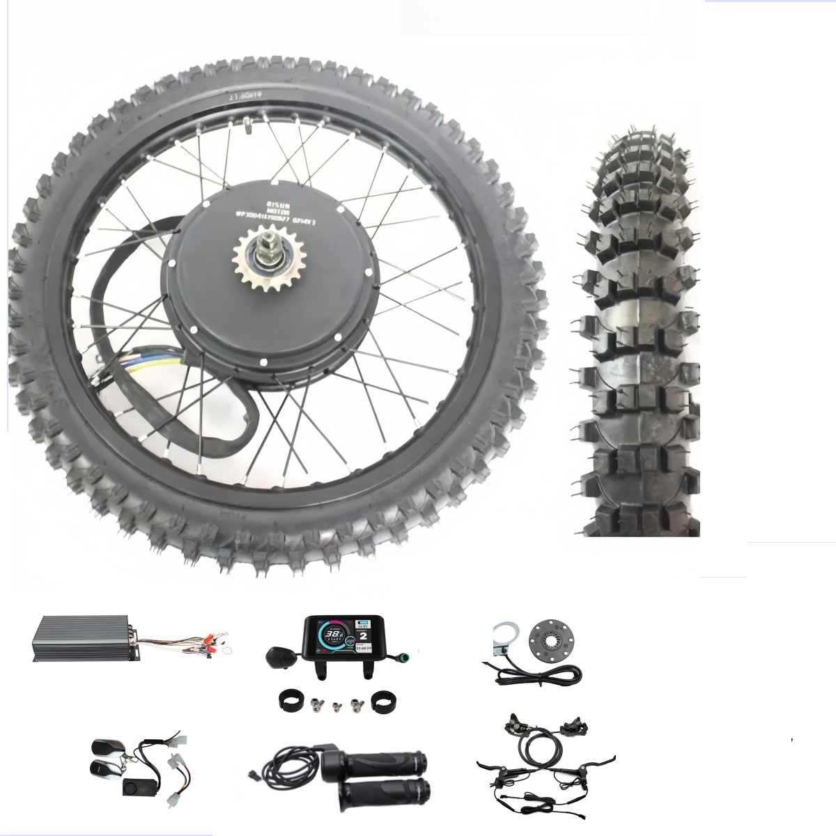 Ebike Conversion Kit 72V 3000W - Ebike 48V-72V 3000-8000W 17