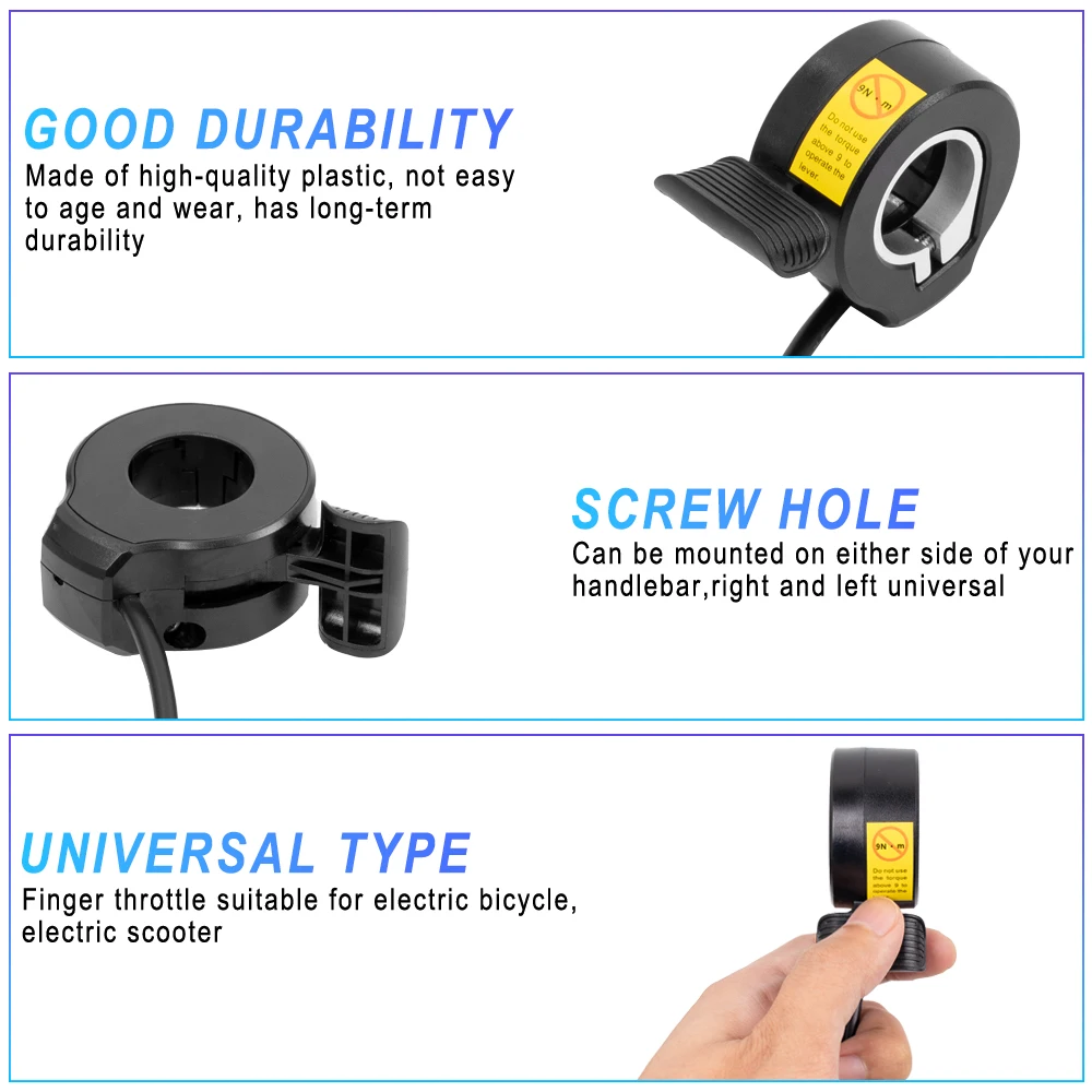 Ebike Thumb Throttle 130X Fing - Bafang Bbshd 1000W Conversion Kit review and price