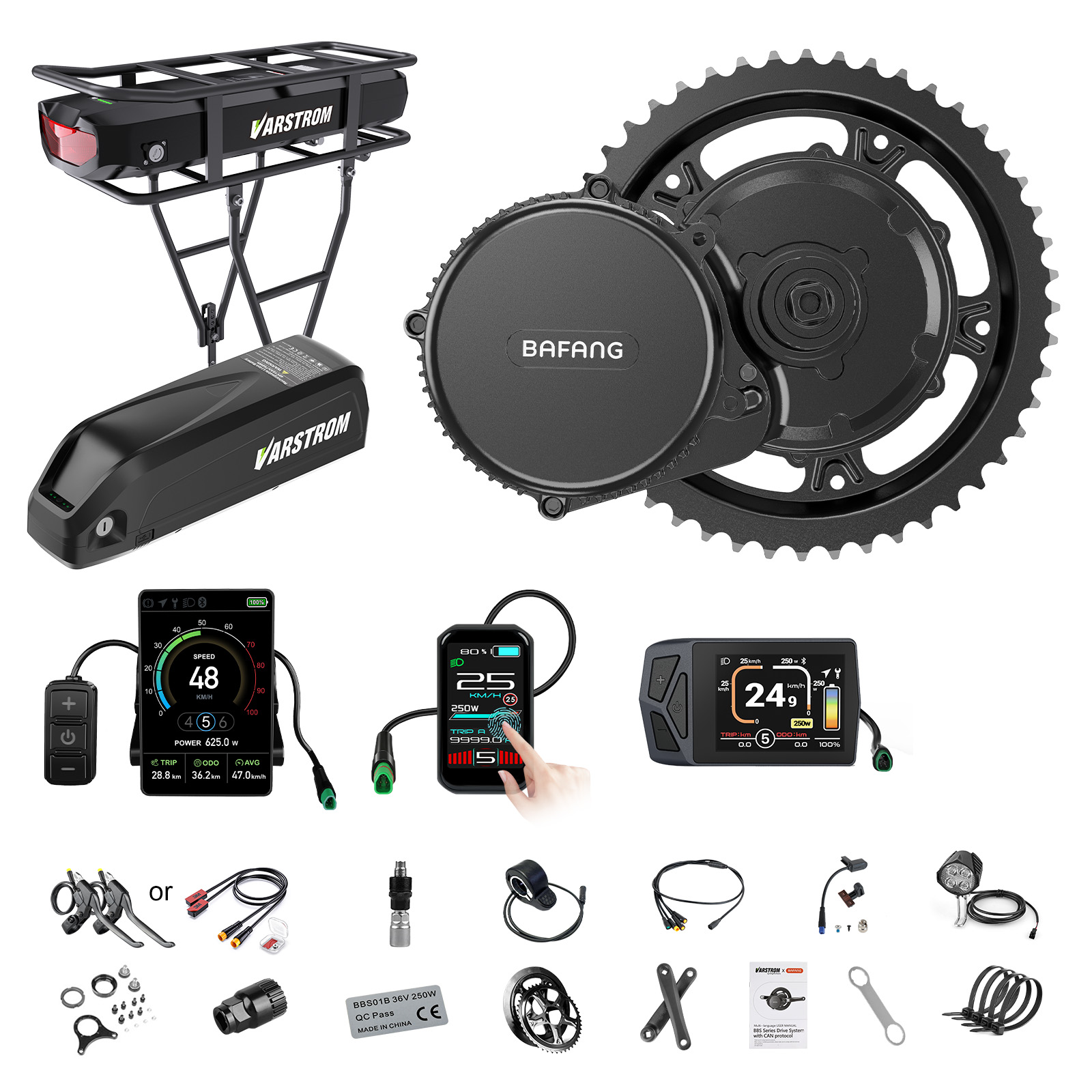 [US Shipping] Bafang Motor 750 - Bafang Bbs02B 48V 750W Mid Drive Kit review and price