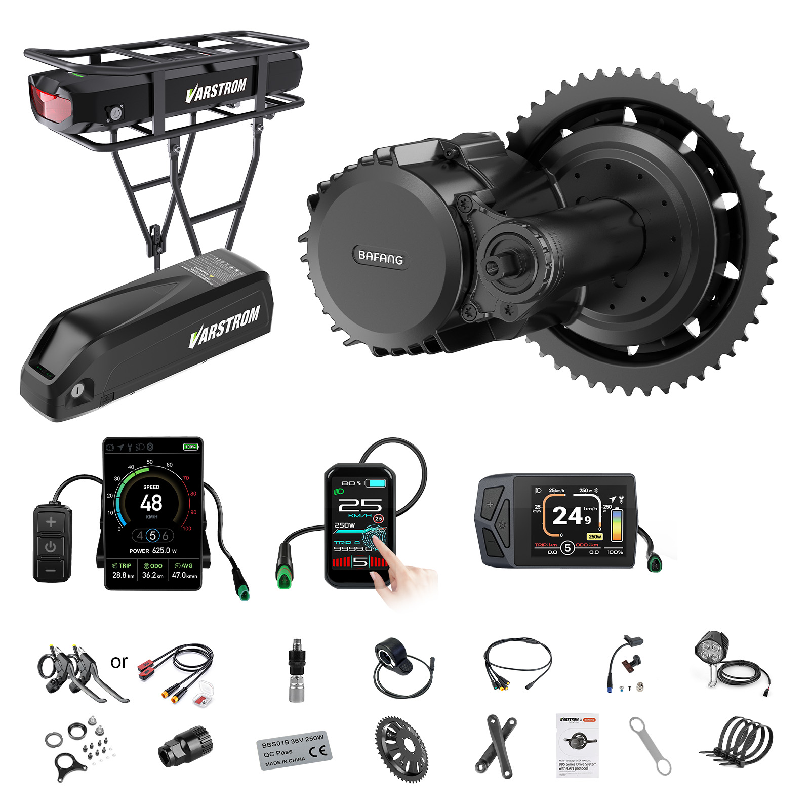 [US Shipping] Bafang Motor 750 - Mid Drive Motor Kit 52V 1000W review and price