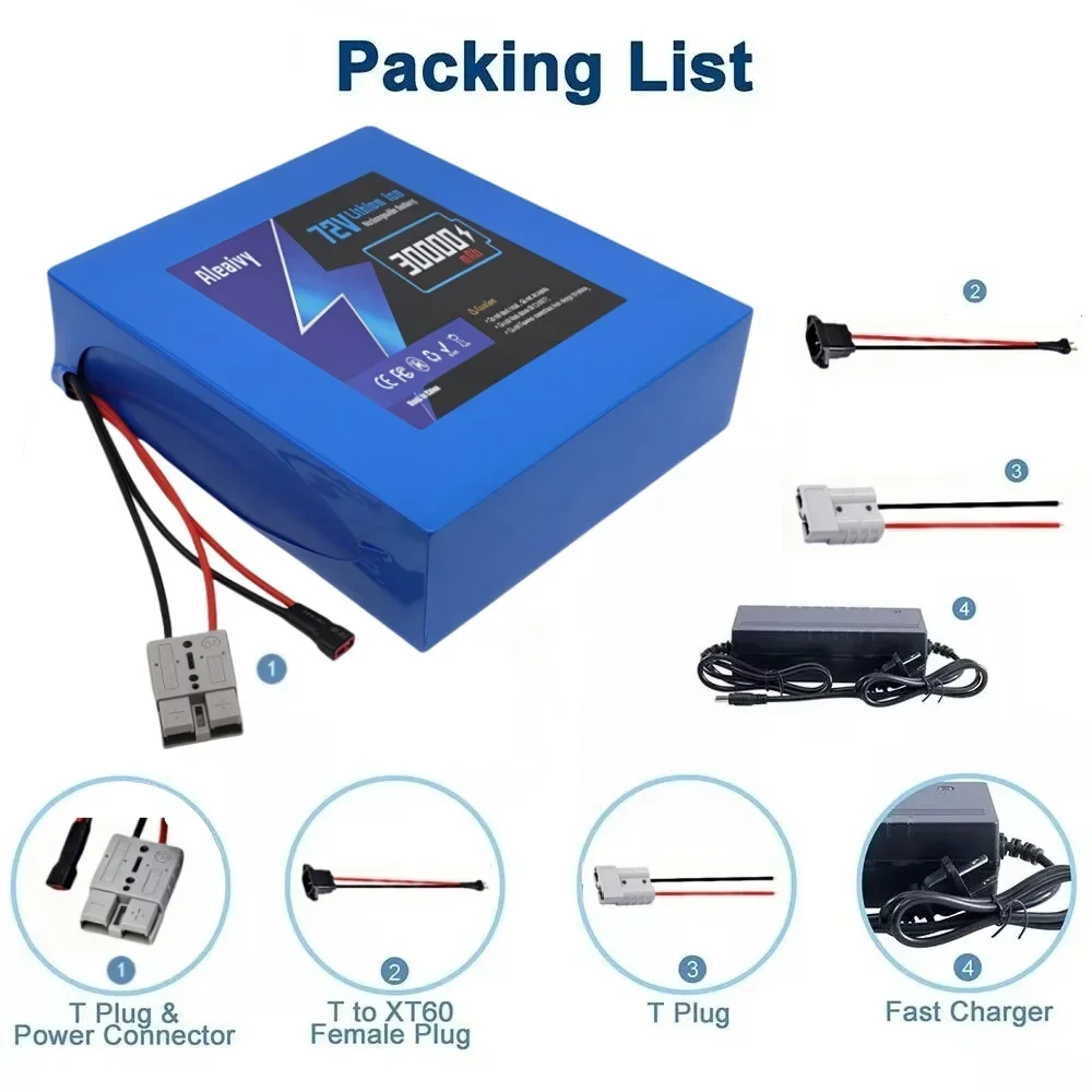 72V 30Ah High Power Fast Charg - Electric Bicycle Battery 72V 30Ah review and price