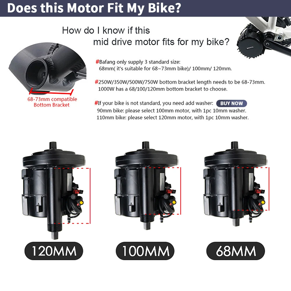 Bafang BBSHD 1000W 52V 48V 68m - Mid Drive Motor Kit 52V 1000W review and price