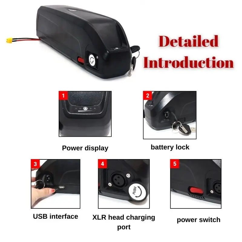 For Hailong Battery 36V 48V 52 - Ebike Battery 48V 20Ah Hailong review and price