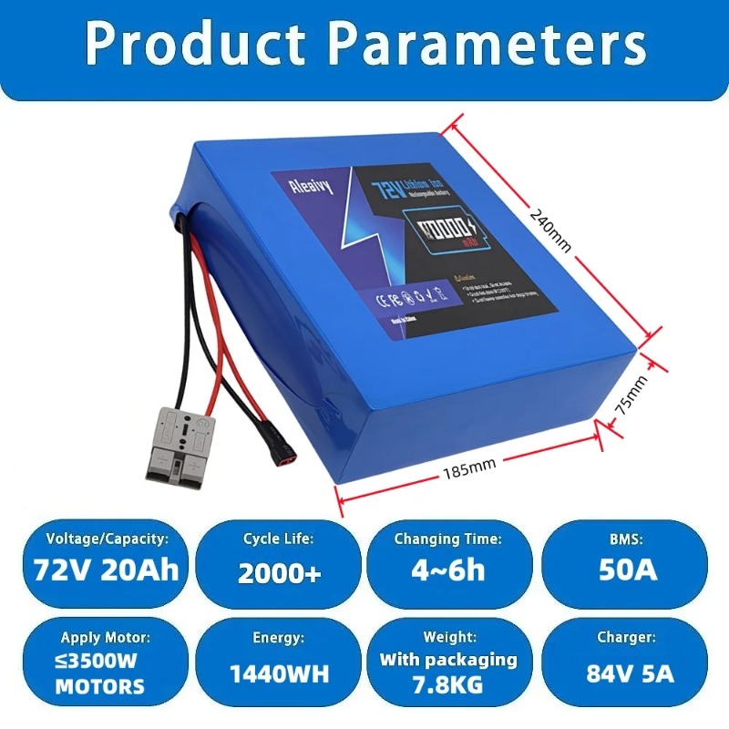 72V Battery 20S4P 20AH 20S6P 3 - Electric Bicycle Battery 72V 30Ah review and price