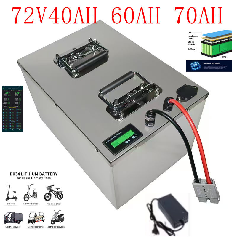 72V Lifepo4 Ion Battery Energy - Electric Bicycle Battery 72V 30Ah review and price
