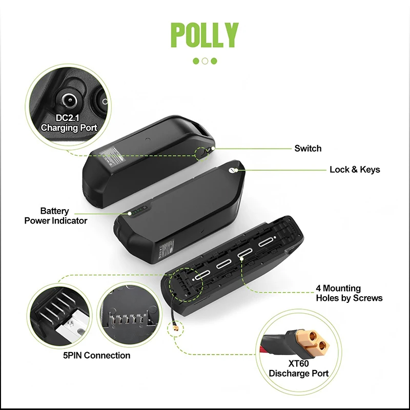 52v50ah Hailong Polly 48V 60V  - Electric Bicycle Battery 72V 30Ah review and price