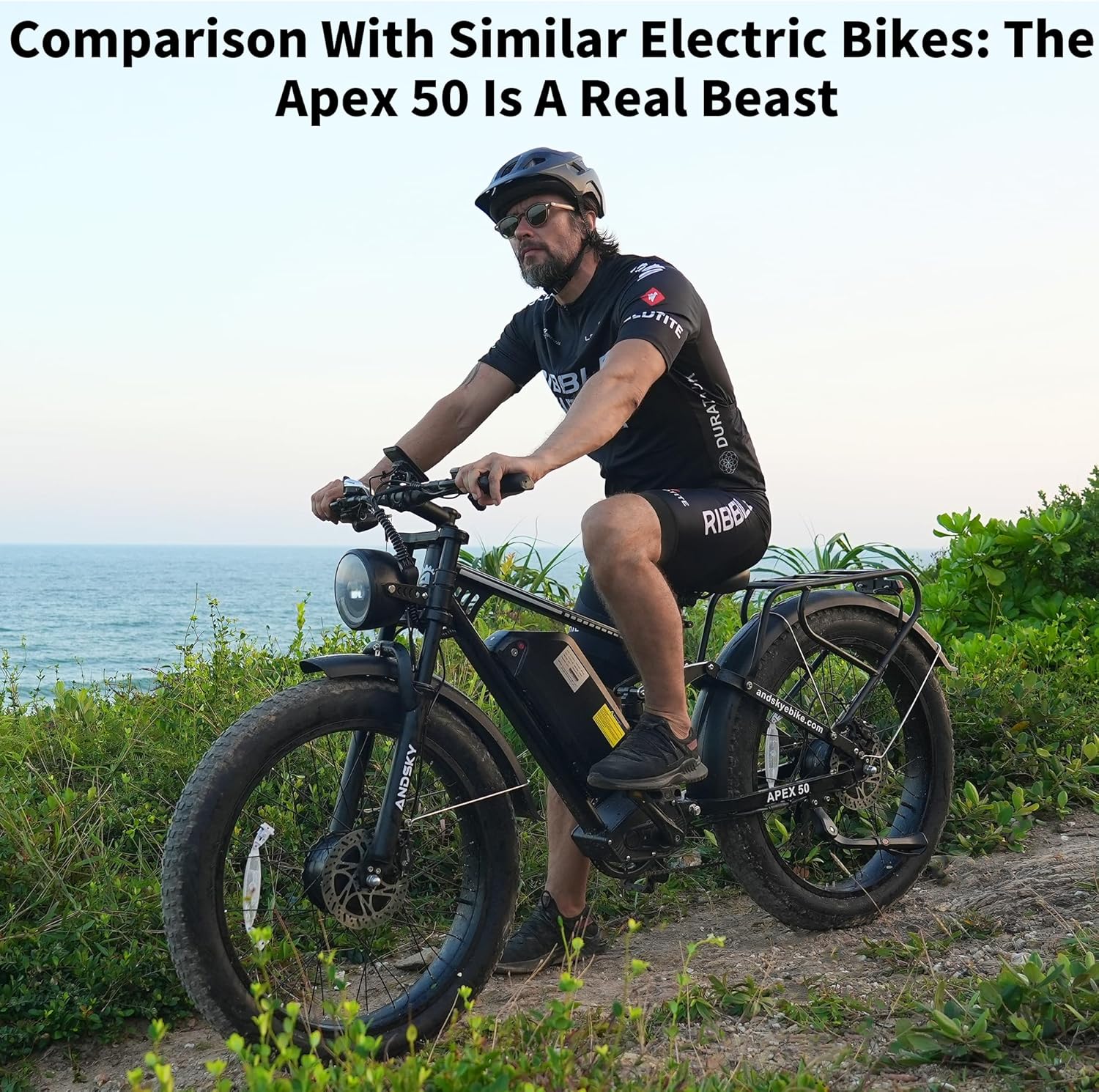 ANDSKY Apex50 AWD Electric Bik - Mid Drive Motor Kit 52V 1000W review and price
